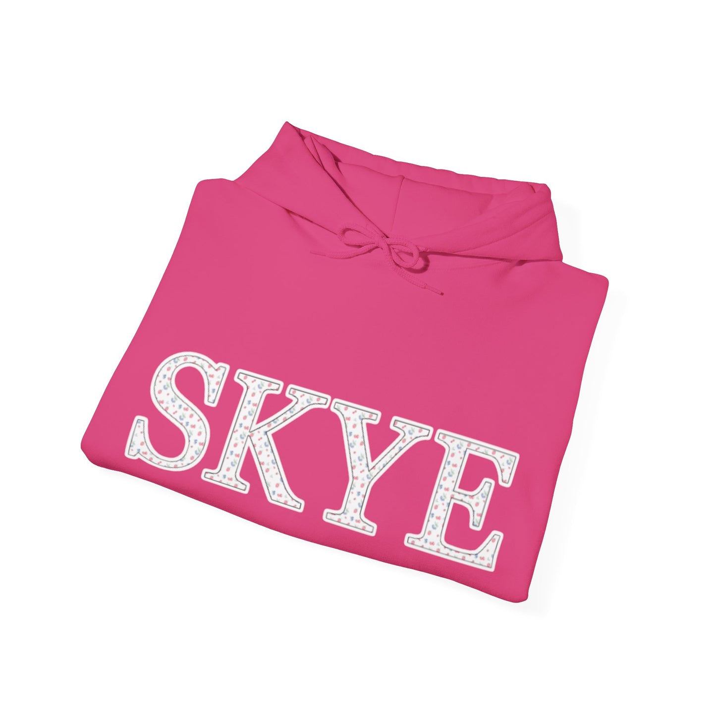 skyebysofia hot pink hoodie