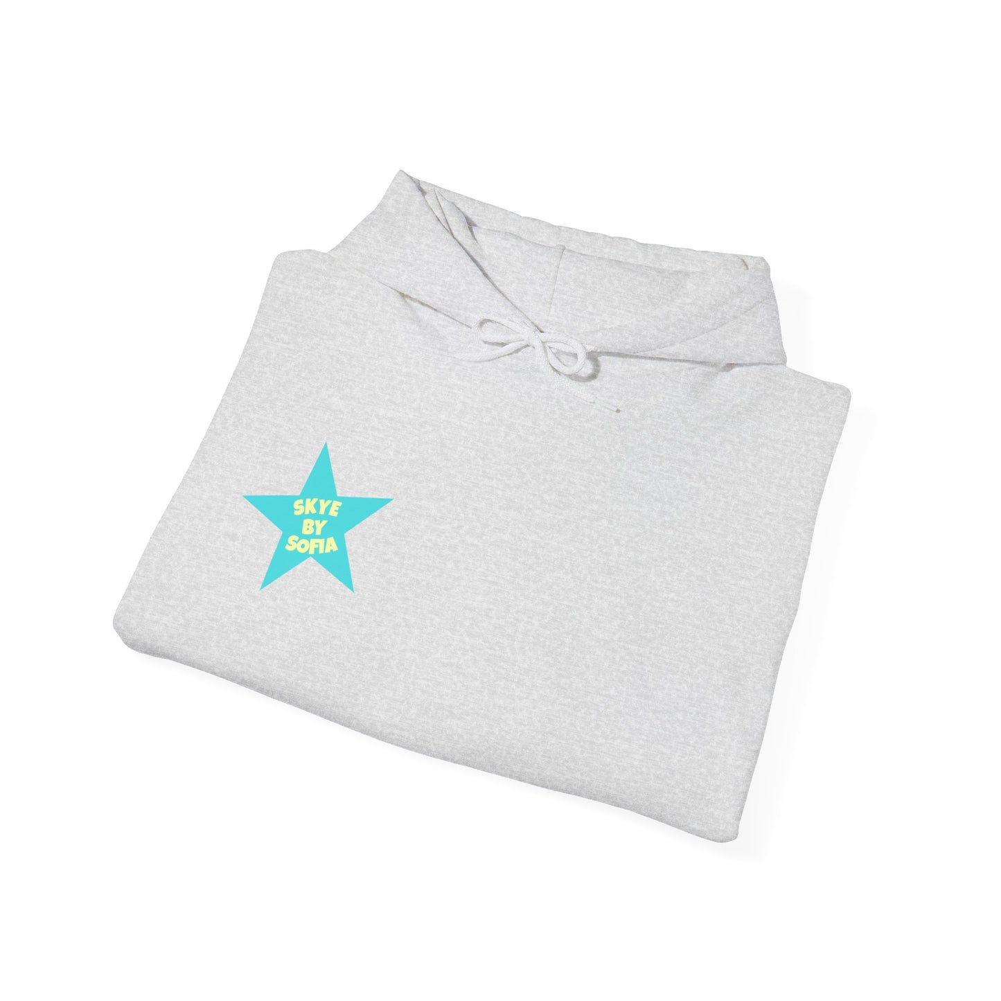 skyebysofia happy place grey hoodie