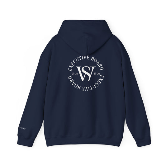 Wellness Society Navy Hoodie (customizable to position & school)