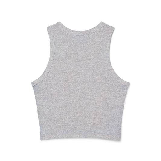 skye jean letter grey tank