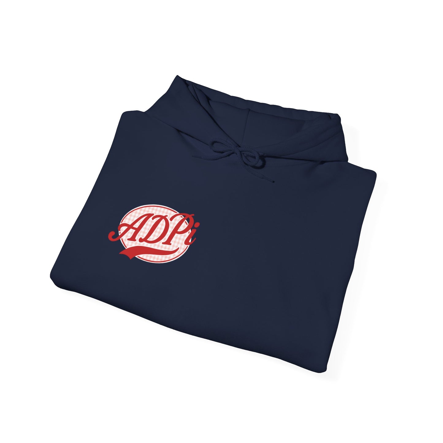 alpha delta pi navy hoodie