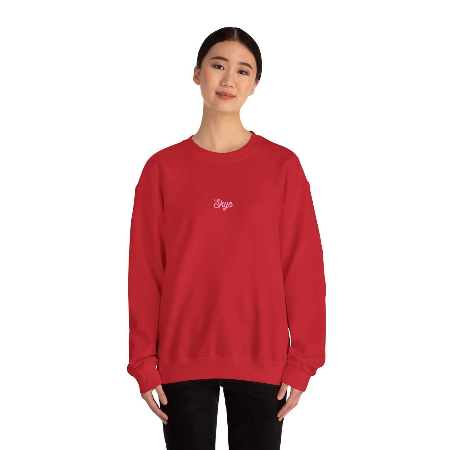 skyebysofia white "everything happens for a reason" crewneck yellow angel number 888