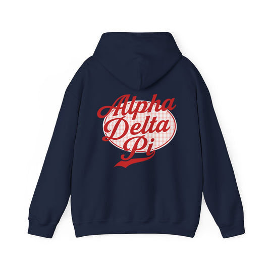 alpha delta pi navy hoodie