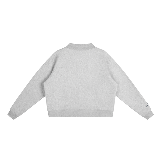 MSU Wellness Society Grey Mockneck
