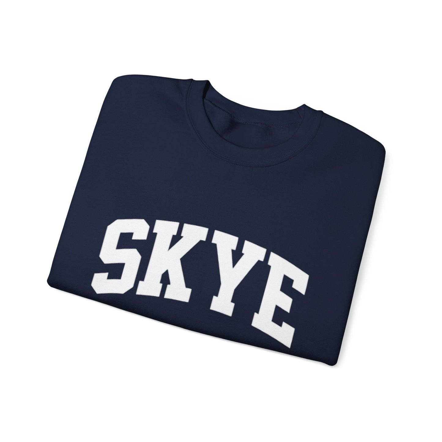 skyebysofia navy crewneck