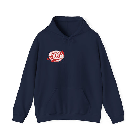 alpha delta pi navy hoodie
