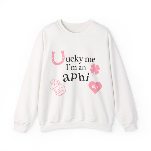 aphi white crewneck