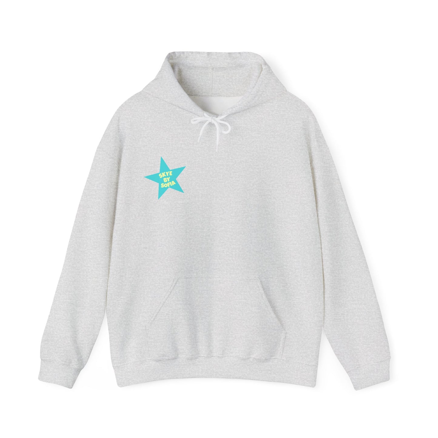 skyebysofia happy place grey hoodie