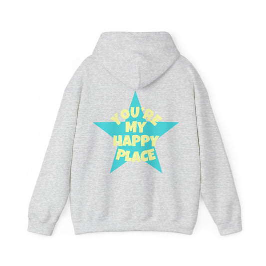 skyebysofia happy place grey hoodie