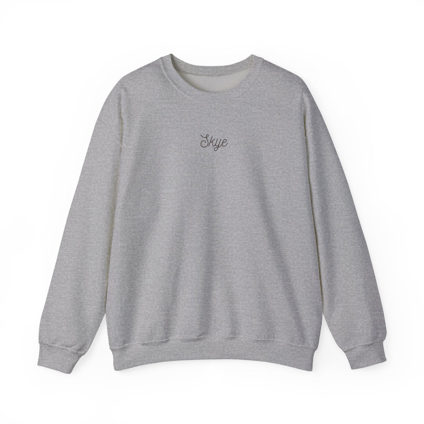 skyebysofia grew "everything happens for a reason" crewneck cheetah 888