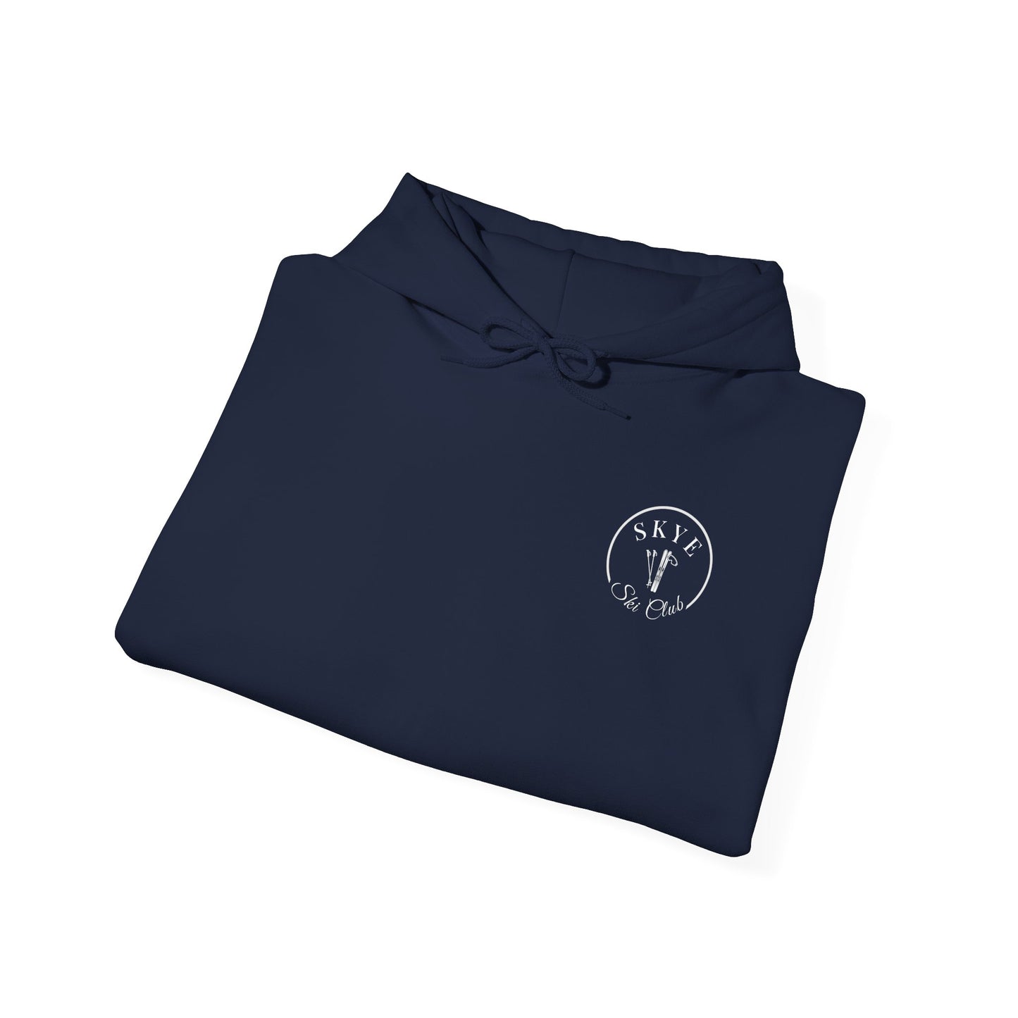 skyebysofia navy skye ski club christmas drop hoodie