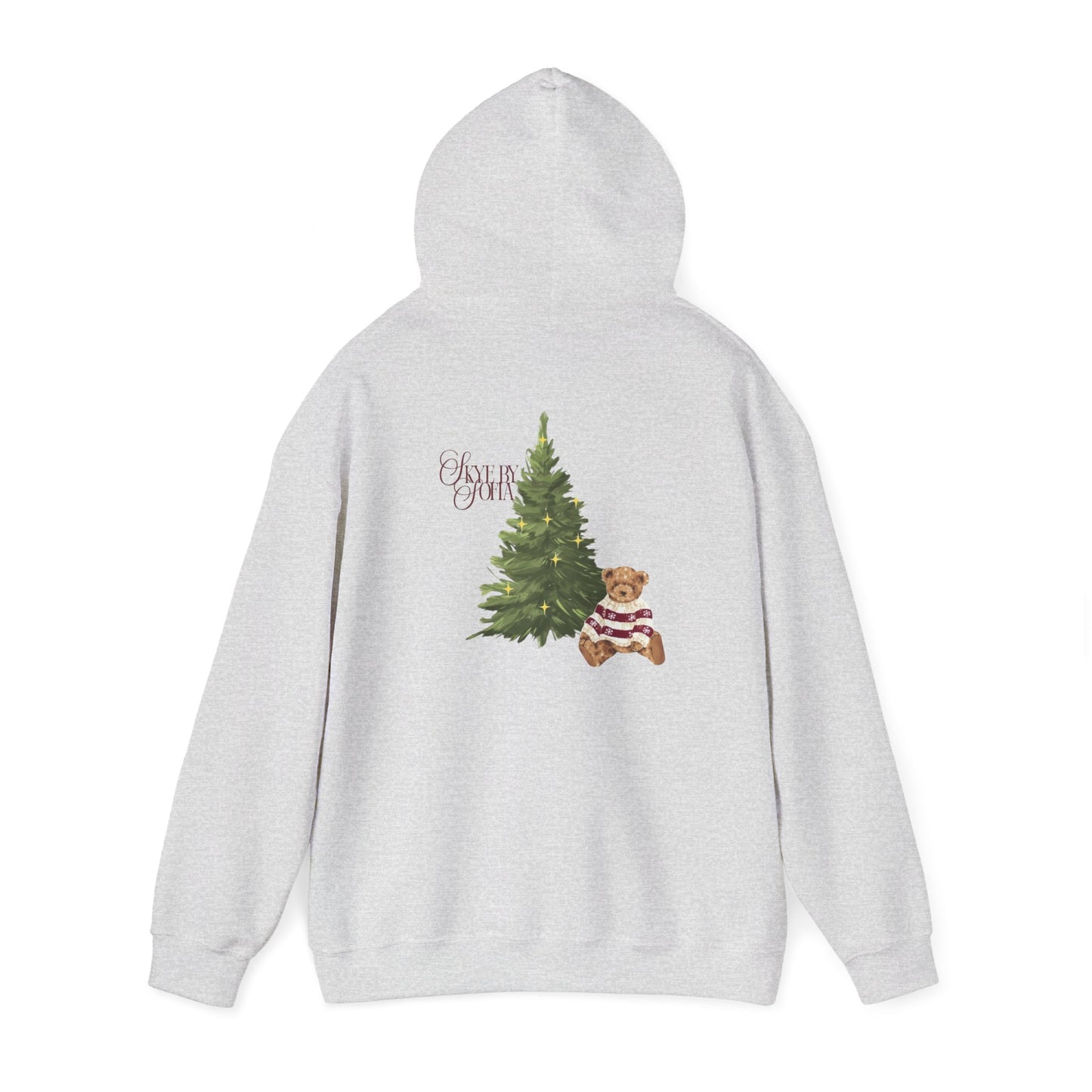 skyebysofia grey christmas tree x bear hoodie part 2