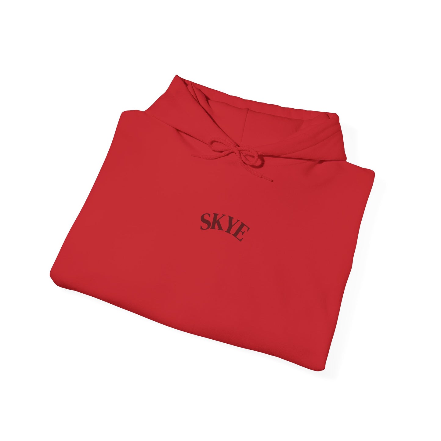 skye red matchbox hoodie