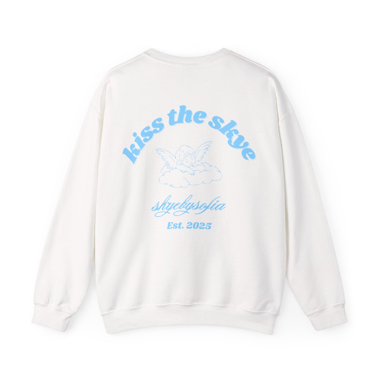 skyebysofia kiss the skye crewneck