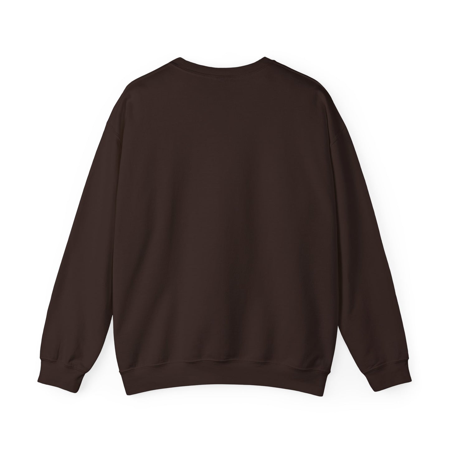 skyebysofia christmas drop white and brown crewneck