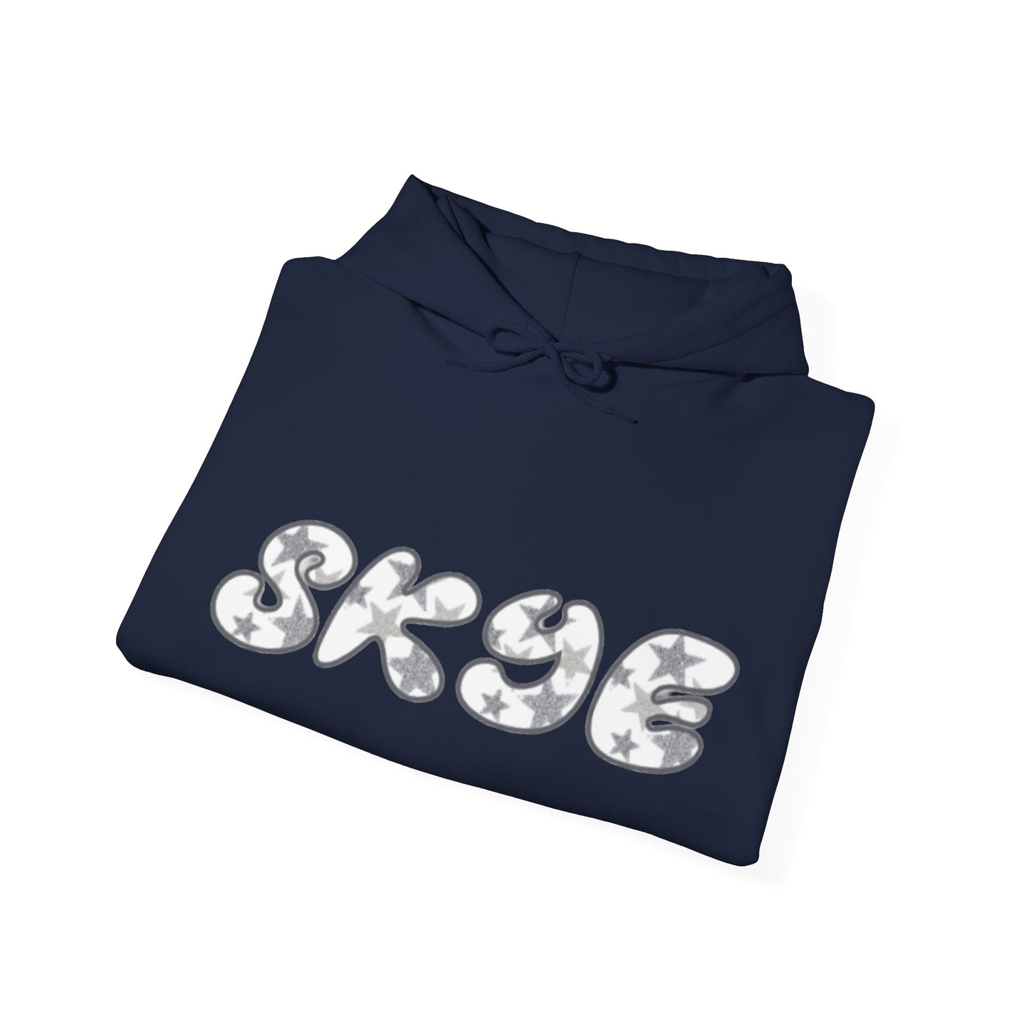 skyebysofia navy stars hoodie