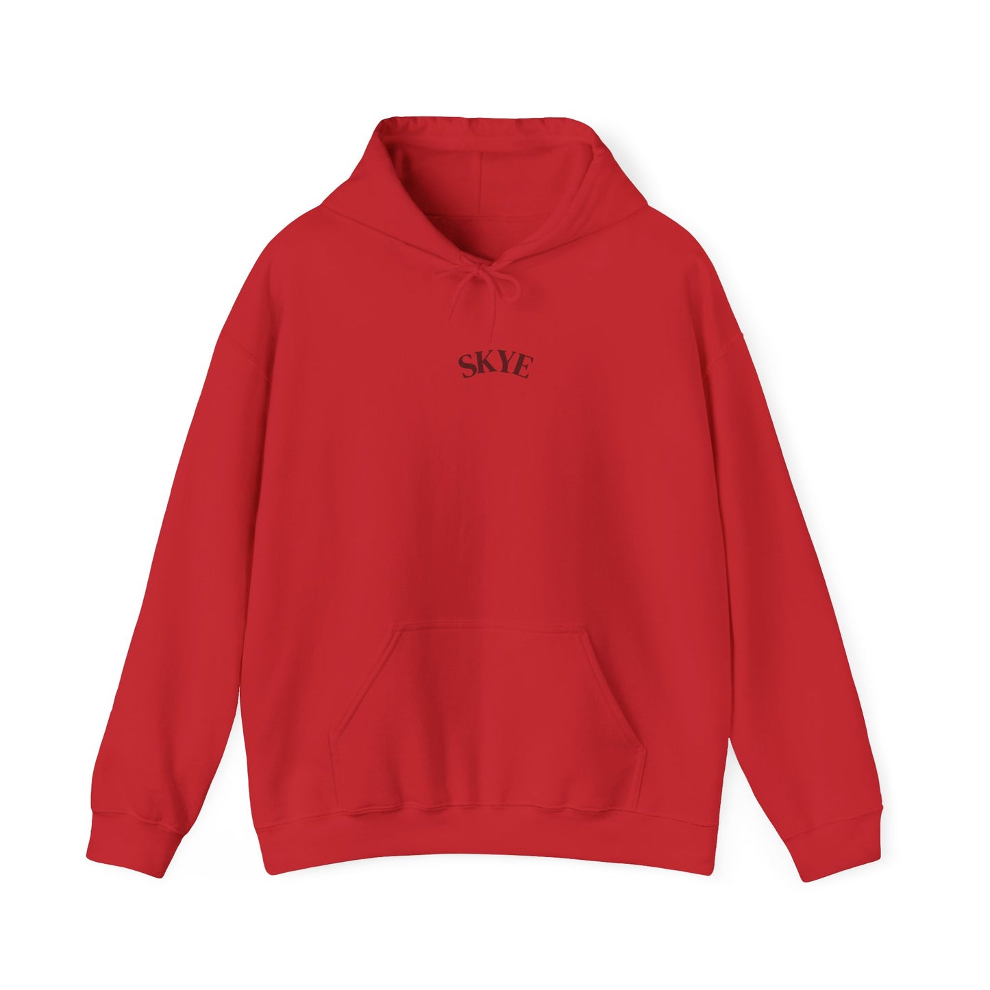 skye red matchbox hoodie