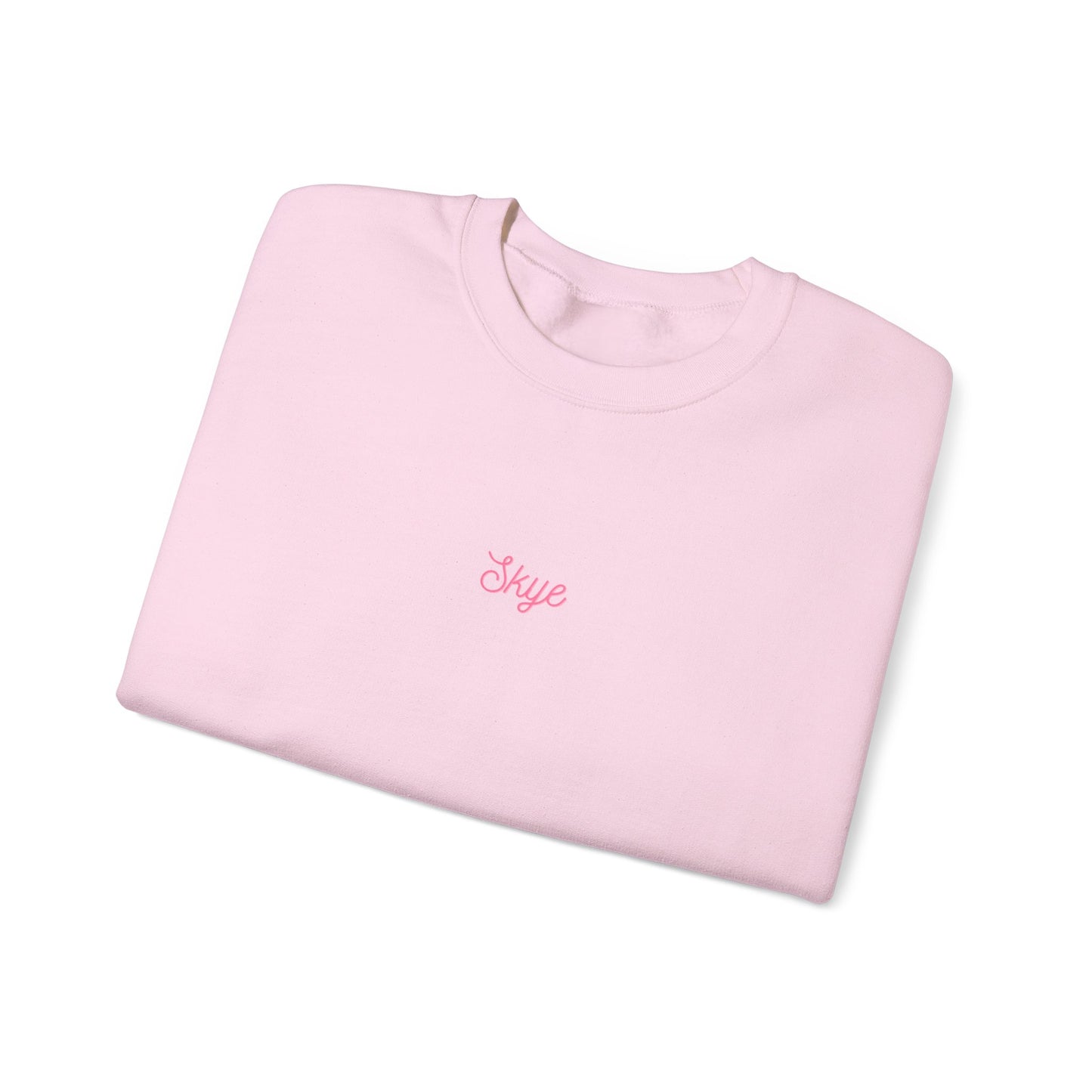 skyebysofia white "everything happens for a reason" crewneck yellow angel number 888