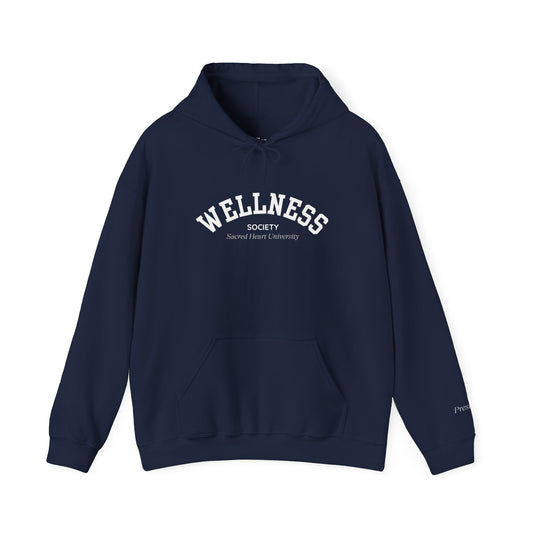Wellness Society Navy Hoodie (customizable to position & school)