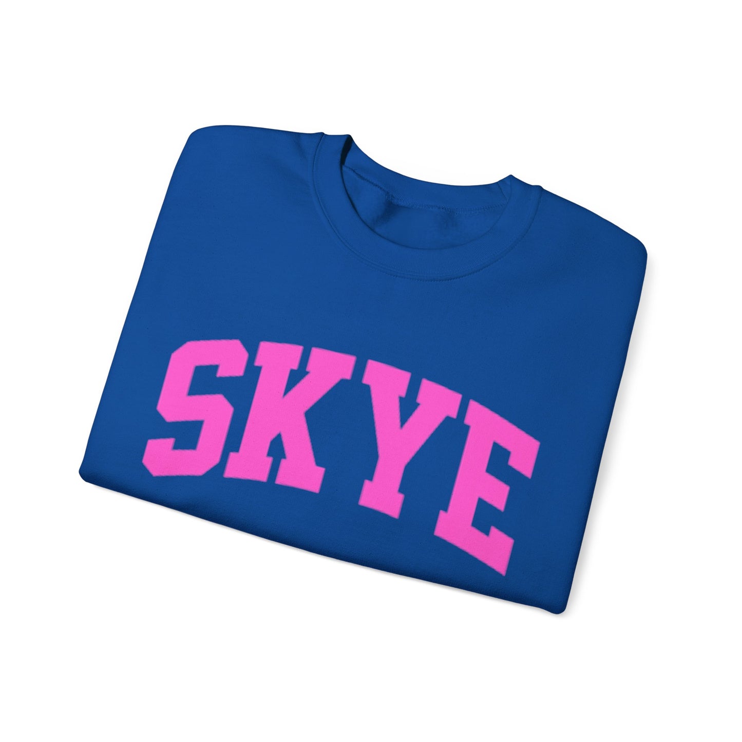 skyebysofia blue crewneck