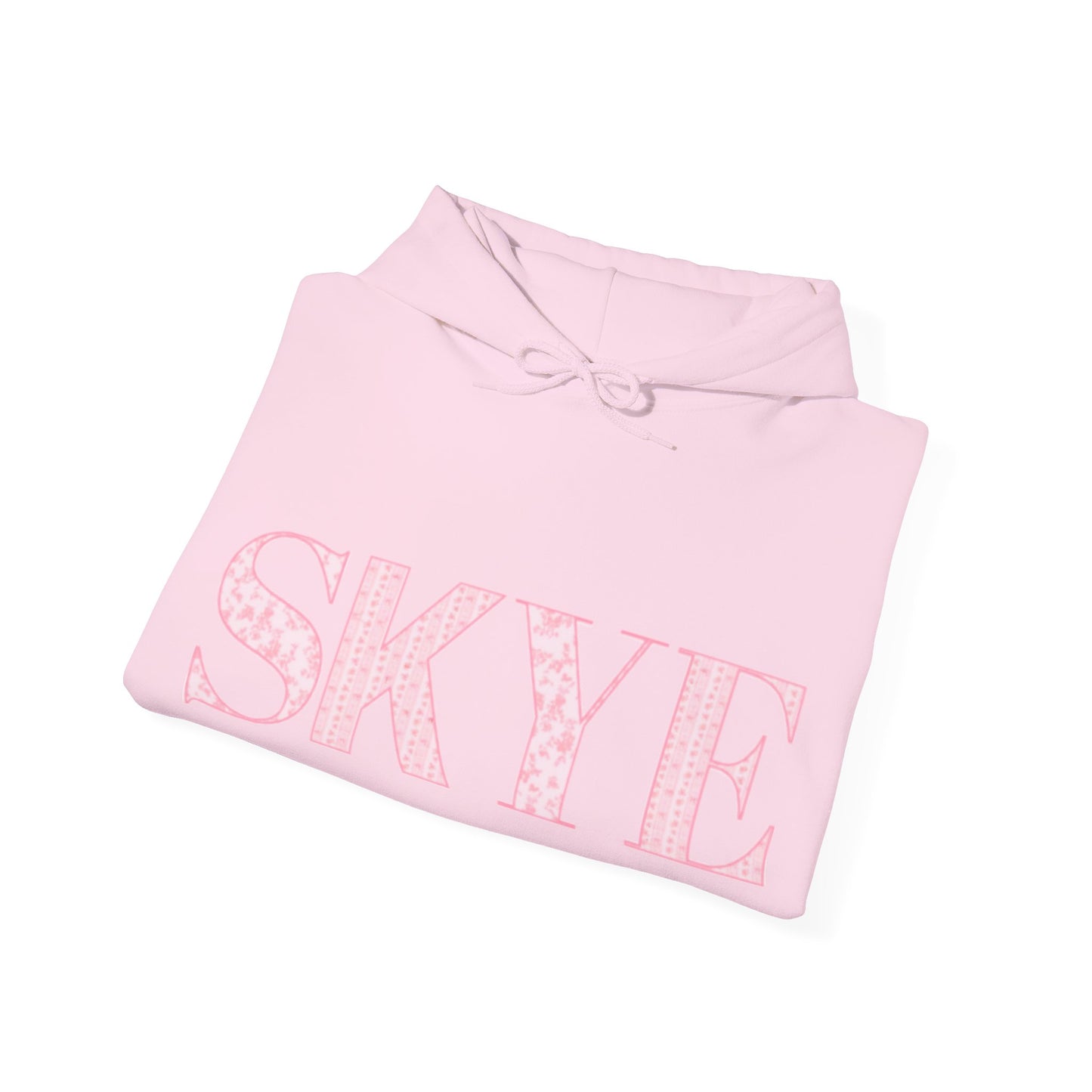 skyebysofia blue&light pink hoodie