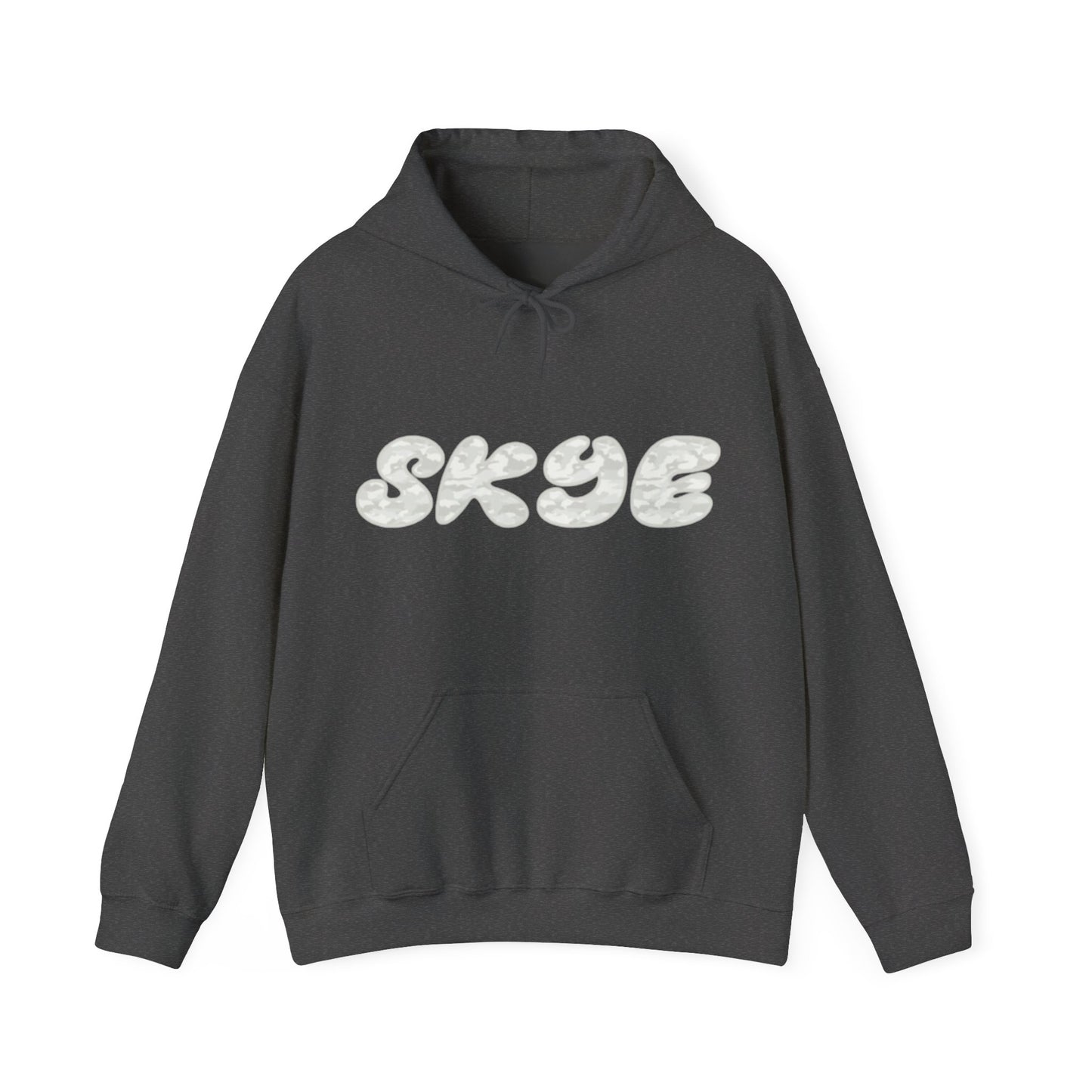 skyebysofia dark grey camo hoodie