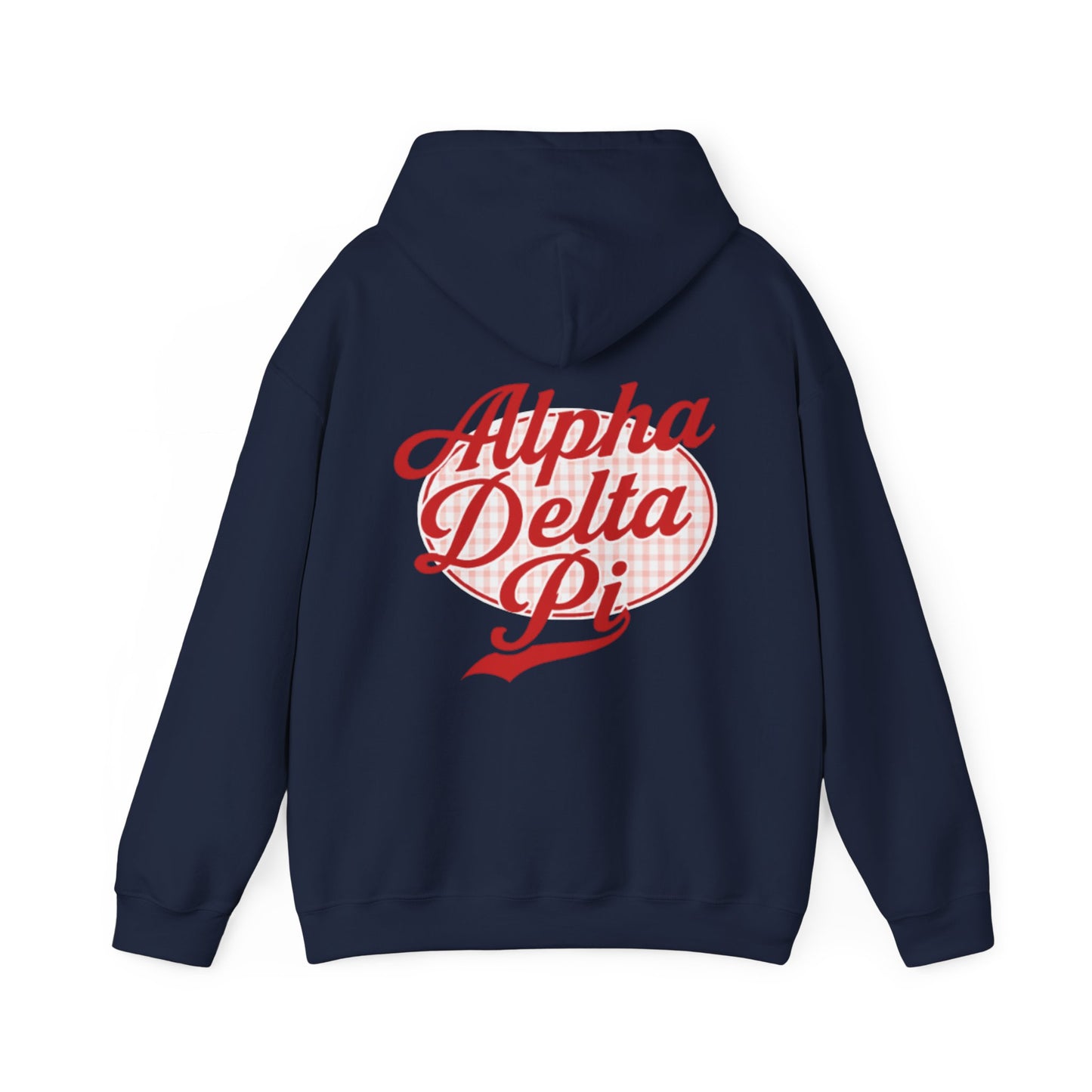 alpha delta pi navy hoodie