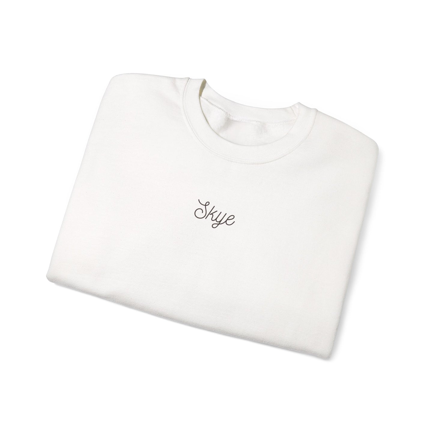 skyebysofia grew "everything happens for a reason" crewneck cheetah 888