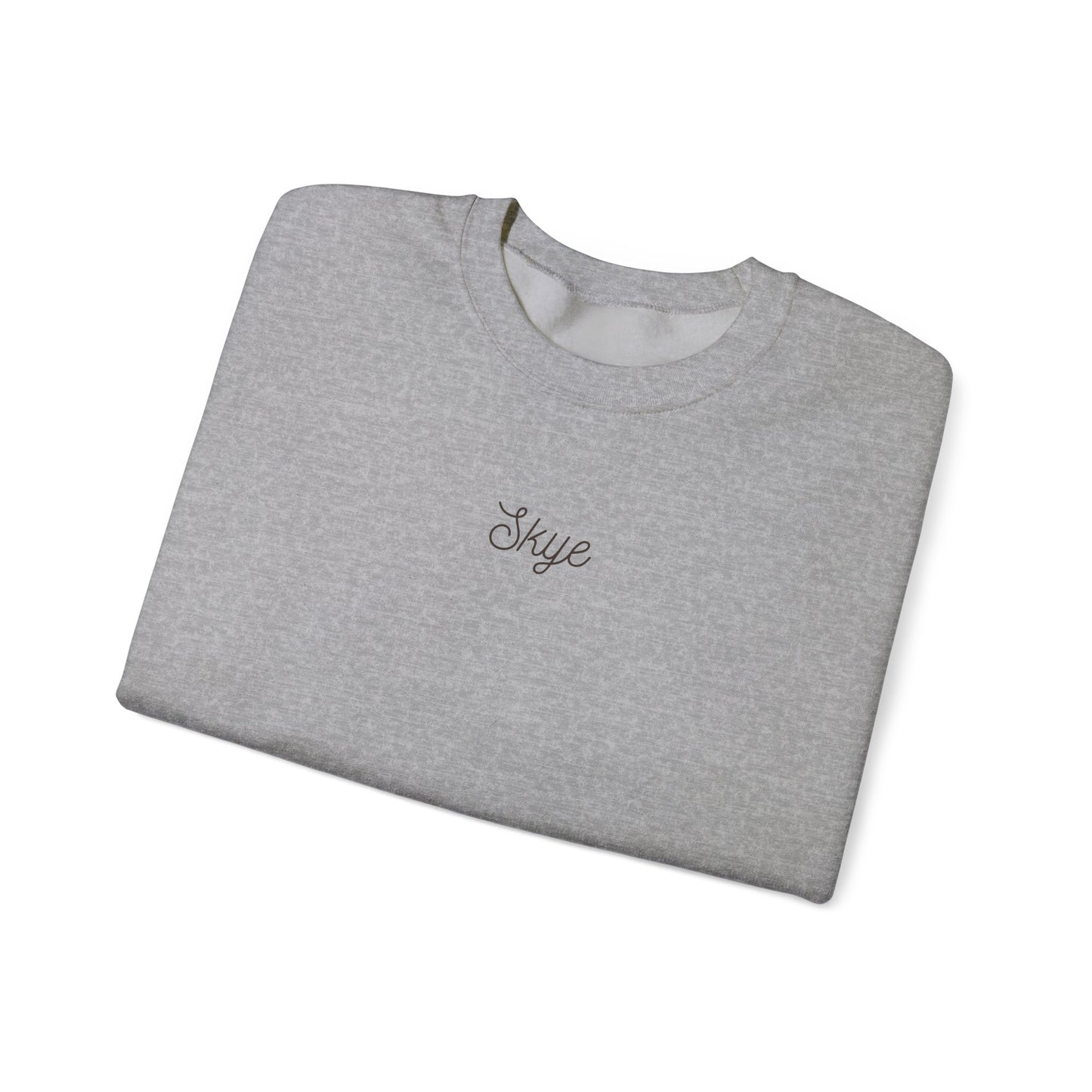 skyebysofia grew "everything happens for a reason" crewneck cheetah 888