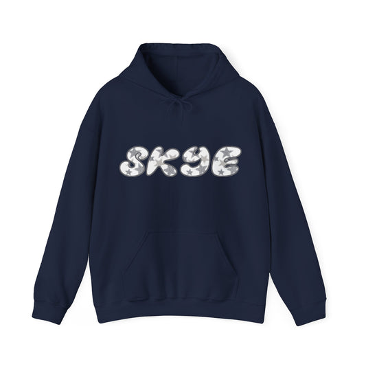 skyebysofia navy stars hoodie