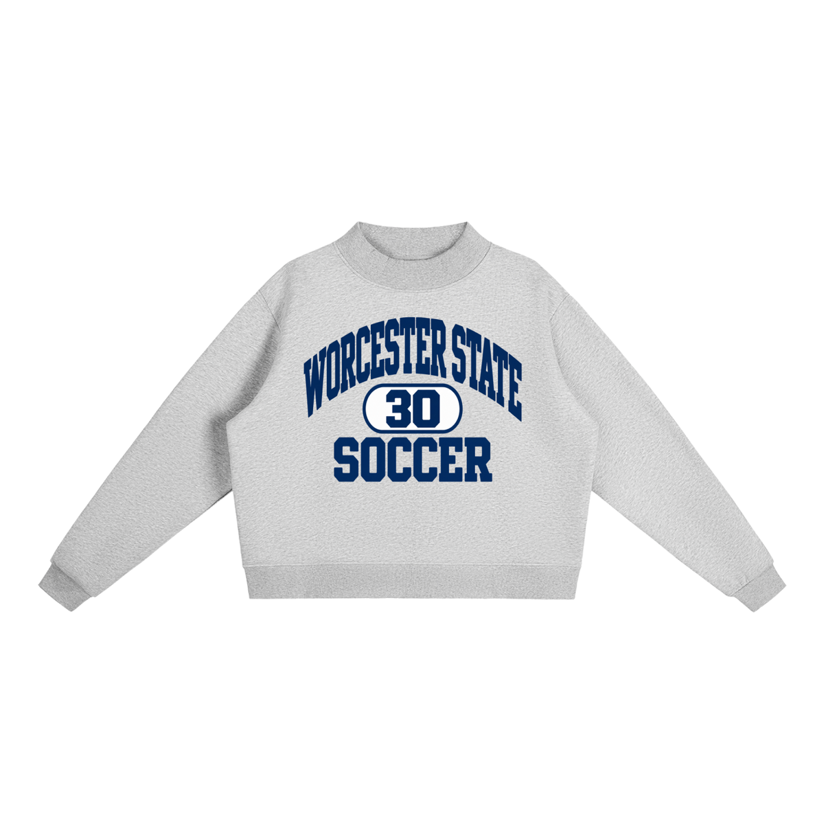 Natalie R Worcester State Soccer Mockneck