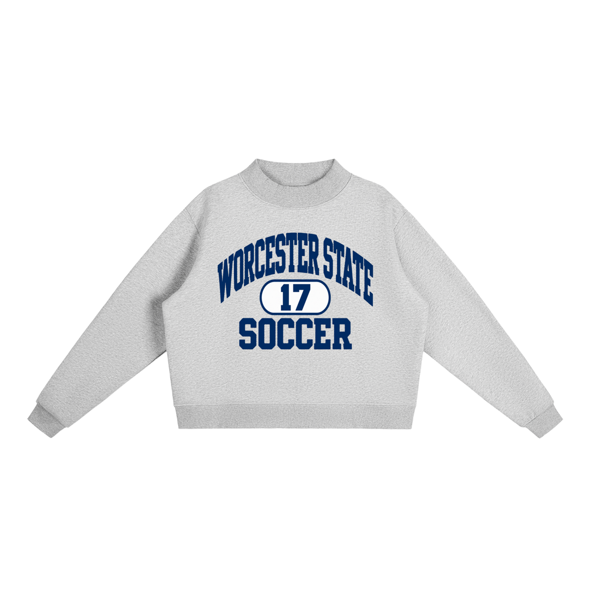 Ava T Worcester State Soccer Mockneck