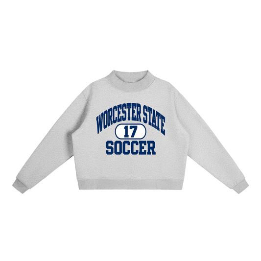 Ava T Worcester State Soccer Mockneck