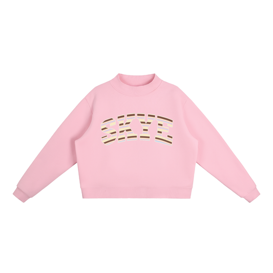 The Skye Stripe Mockneck