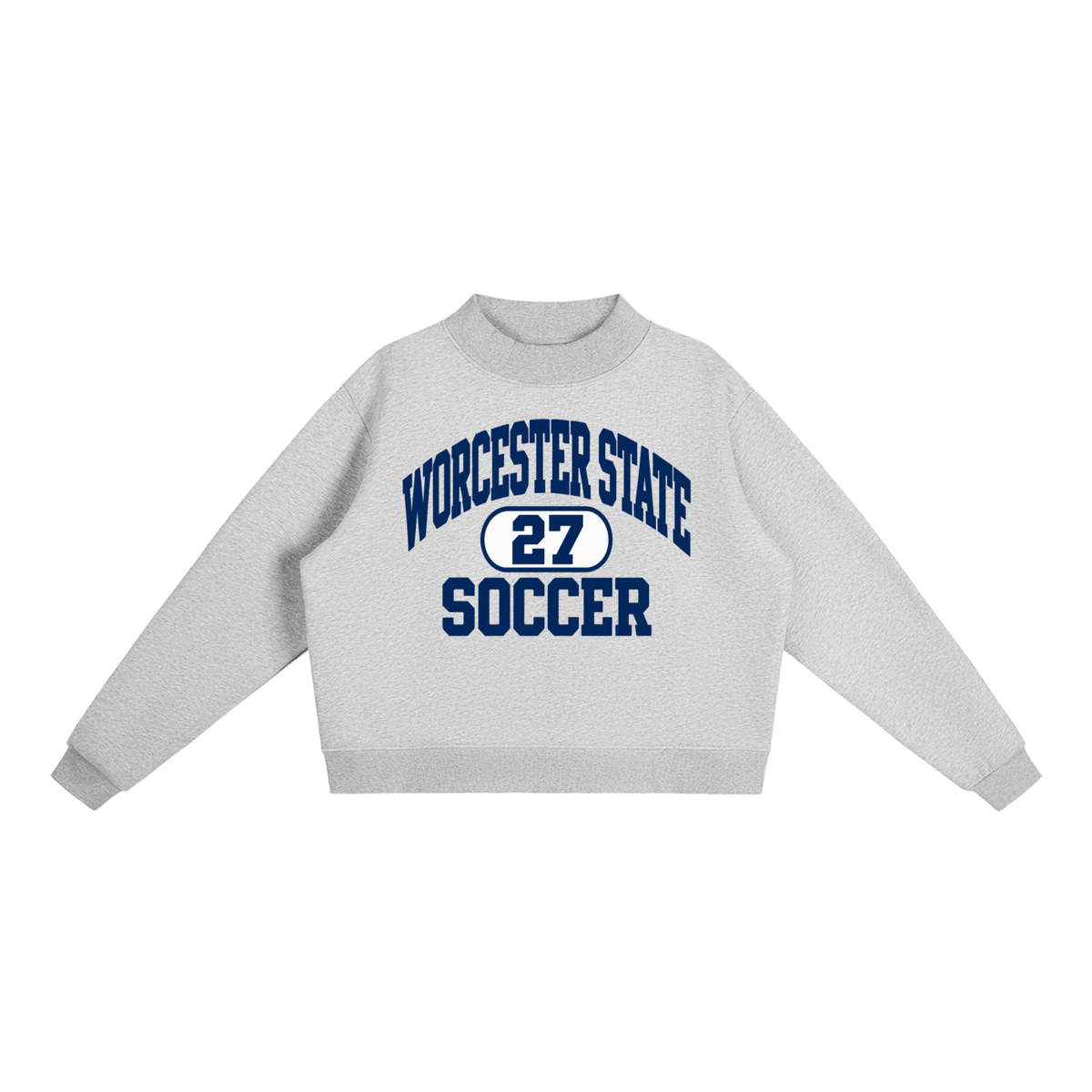 Jessica F Worcester State Soccer Mockneck