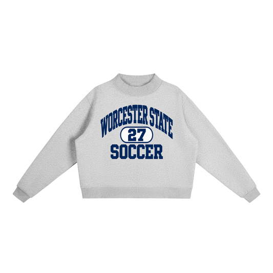 Jessica F Worcester State Soccer Mockneck