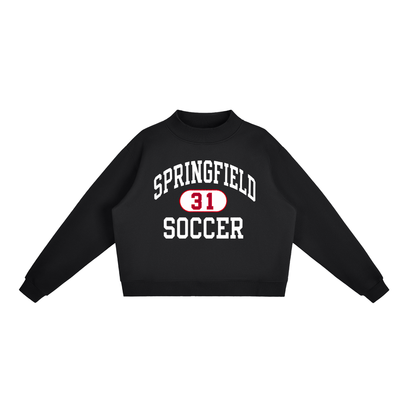 Natalie V Soccer Mockneck