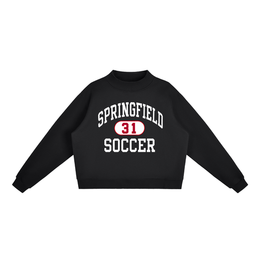 Natalie V Soccer Mockneck