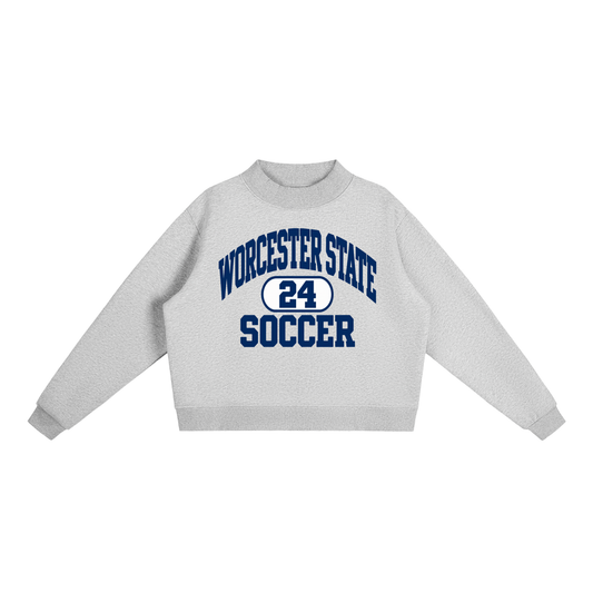 Elizabeth S Worcester State Soccer Mockneck