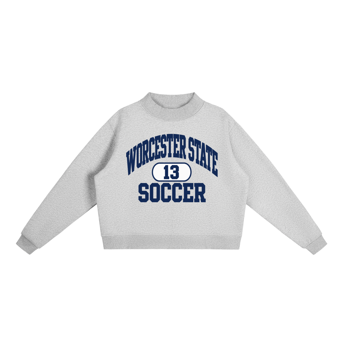 Ava L Worcester State Soccer Mockneck